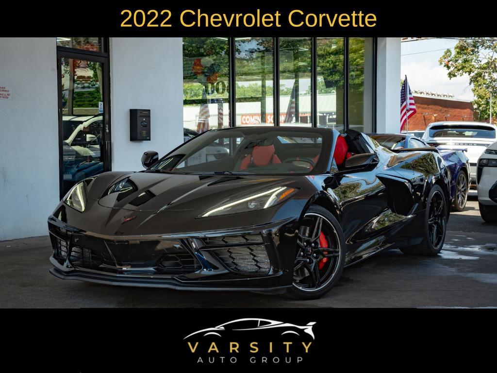 used 2022 Chevrolet Corvette car, priced at $73,195