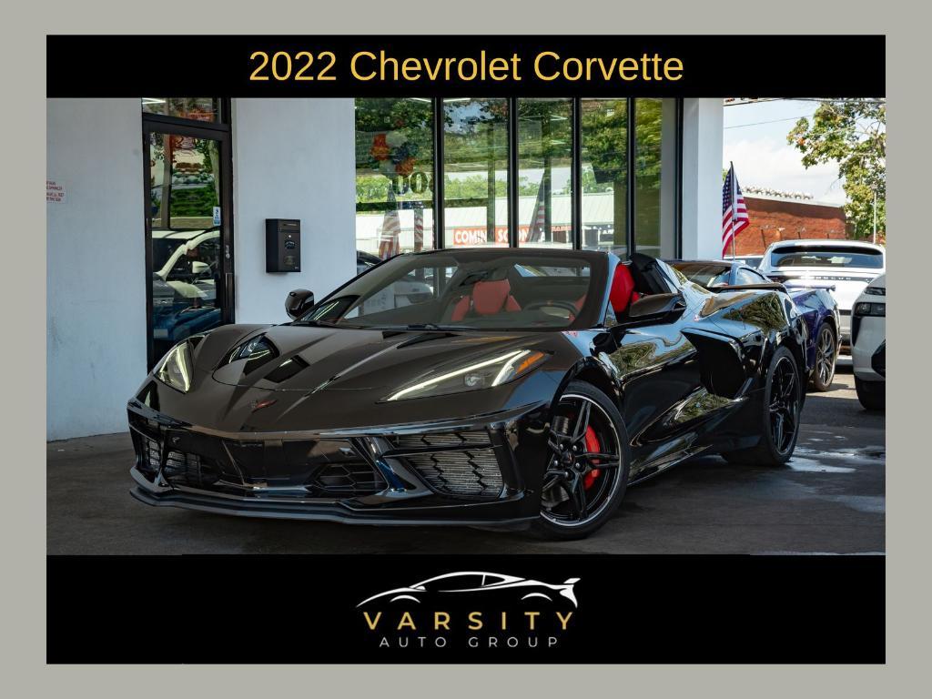 used 2022 Chevrolet Corvette car, priced at $72,218
