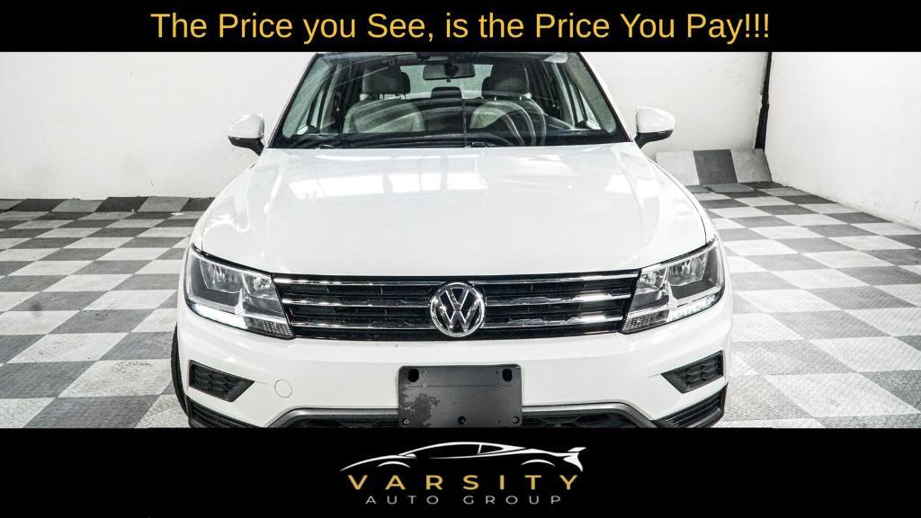 used 2021 Volkswagen Tiguan car, priced at $17,888