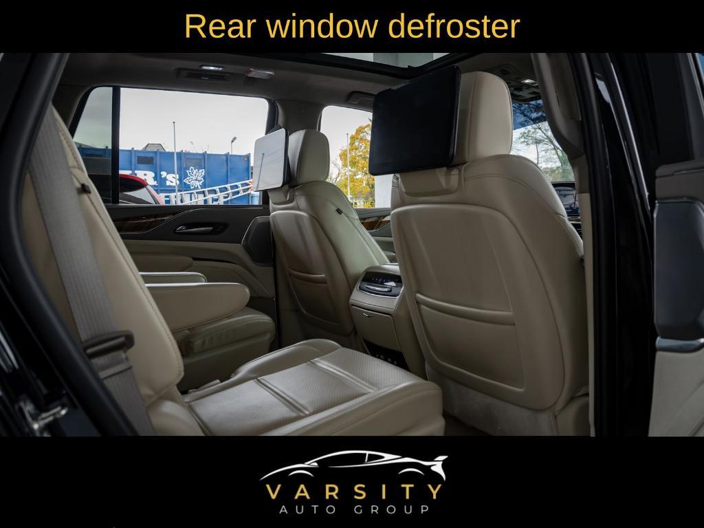 used 2023 Cadillac Escalade car, priced at $77,455