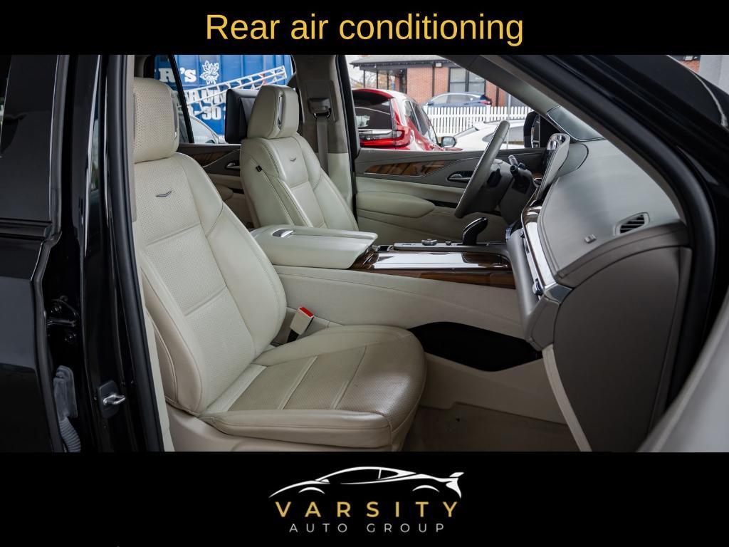 used 2023 Cadillac Escalade car, priced at $77,455