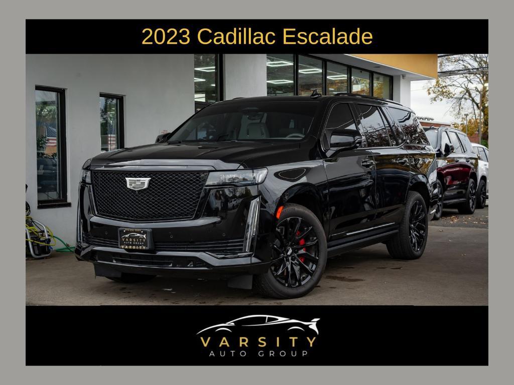 used 2023 Cadillac Escalade car, priced at $77,455