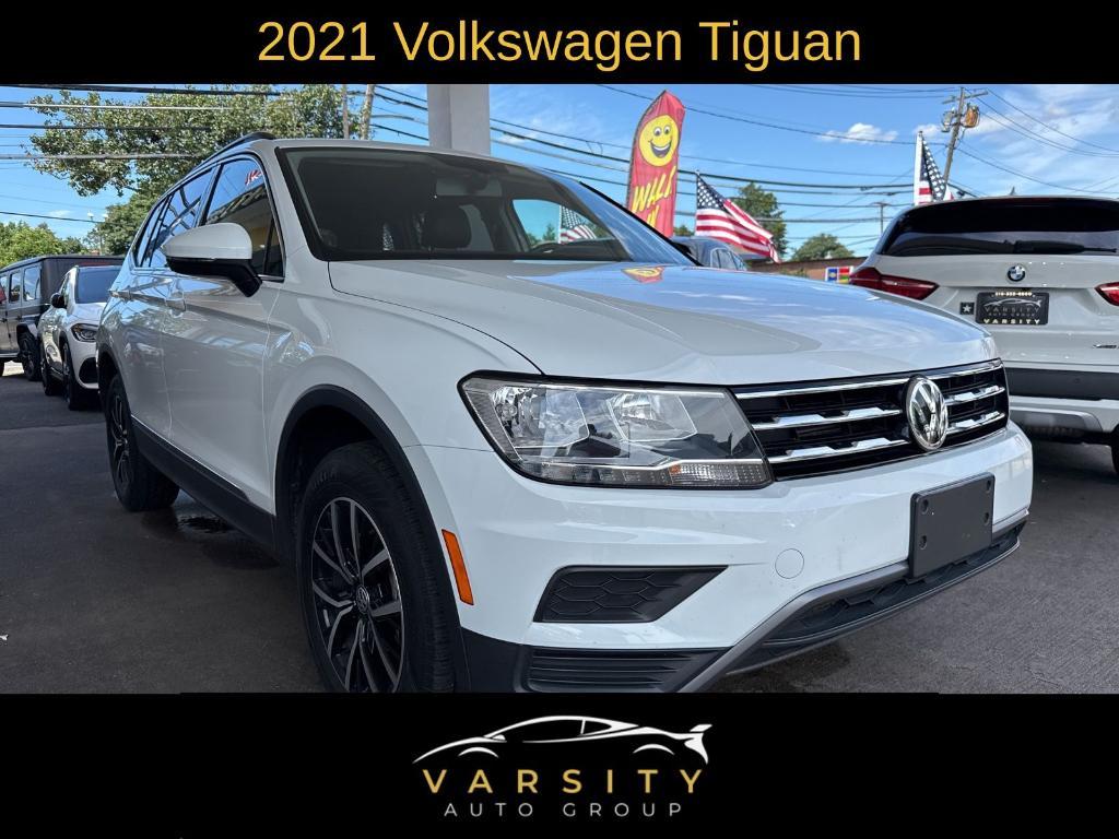used 2021 Volkswagen Tiguan car, priced at $17,498
