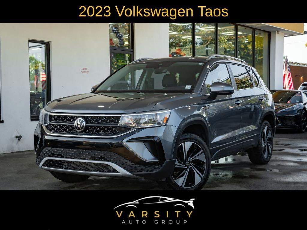 used 2023 Volkswagen Taos car, priced at $21,888