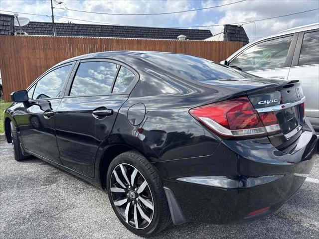 used 2015 Honda Civic car, priced at $10,500