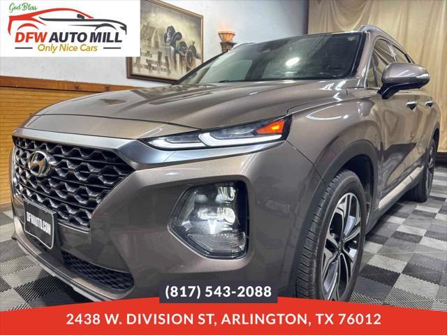 used 2020 Hyundai Santa Fe car, priced at $15,500