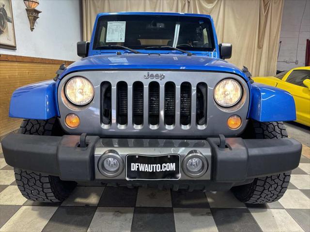 used 2014 Jeep Wrangler Unlimited car, priced at $16,500