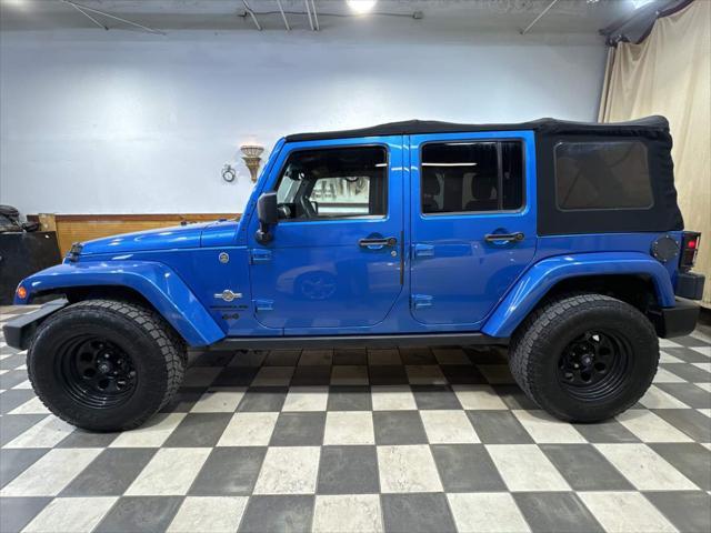 used 2014 Jeep Wrangler Unlimited car, priced at $16,500