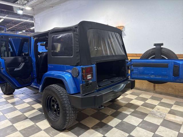 used 2014 Jeep Wrangler Unlimited car, priced at $16,500