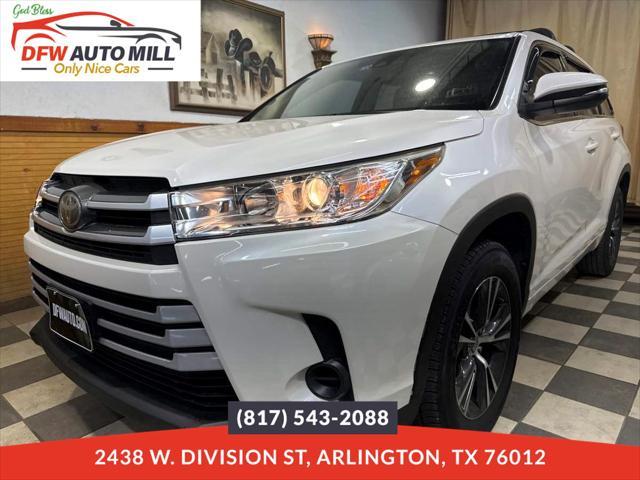 used 2017 Toyota Highlander car, priced at $21,500