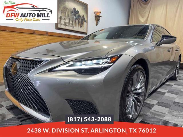 used 2022 Lexus LS 500 car, priced at $52,998