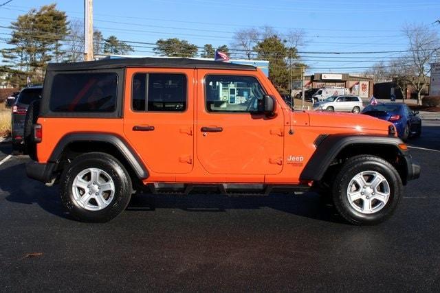 used 2018 Jeep Wrangler Unlimited car, priced at $24,309