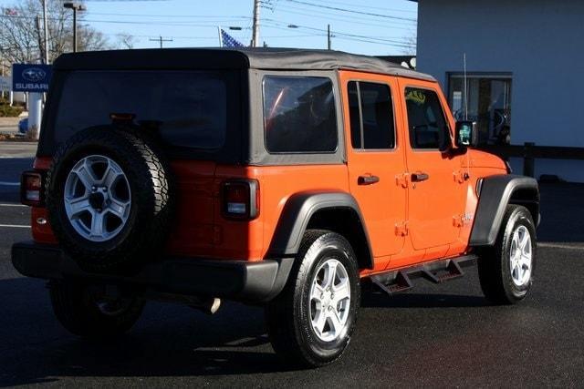 used 2018 Jeep Wrangler Unlimited car, priced at $24,309