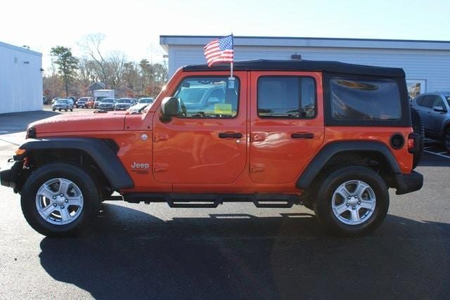 used 2018 Jeep Wrangler Unlimited car, priced at $24,309