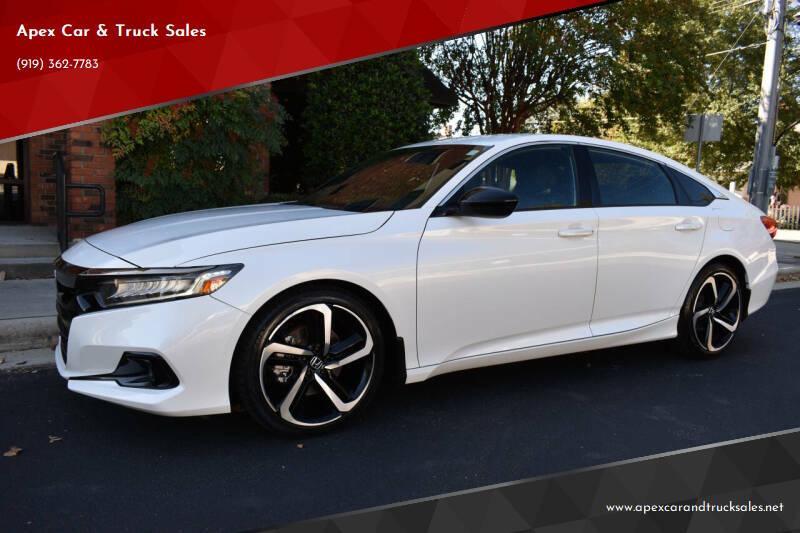 used 2021 Honda Accord car, priced at $21,990