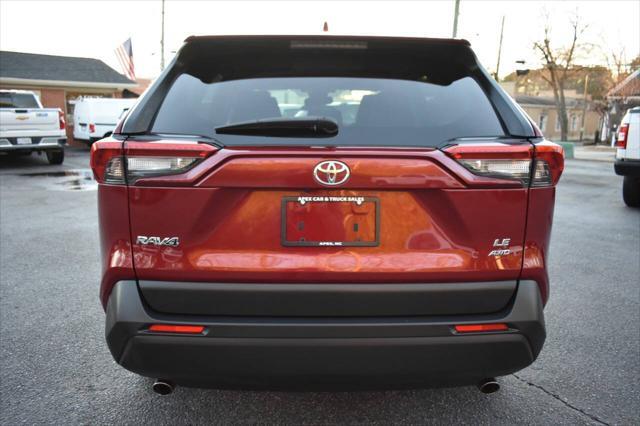 used 2021 Toyota RAV4 car, priced at $19,990