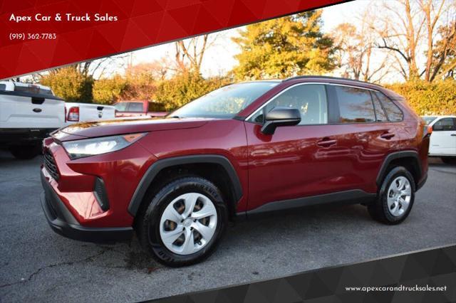 used 2021 Toyota RAV4 car, priced at $19,990