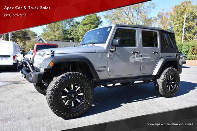 used 2016 Jeep Wrangler Unlimited car, priced at $18,990