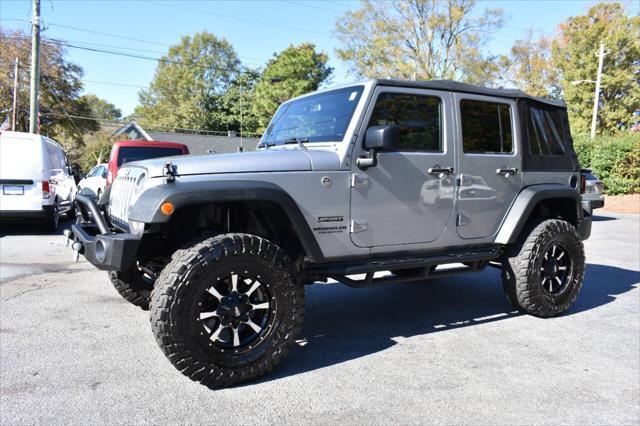 used 2016 Jeep Wrangler Unlimited car, priced at $18,990