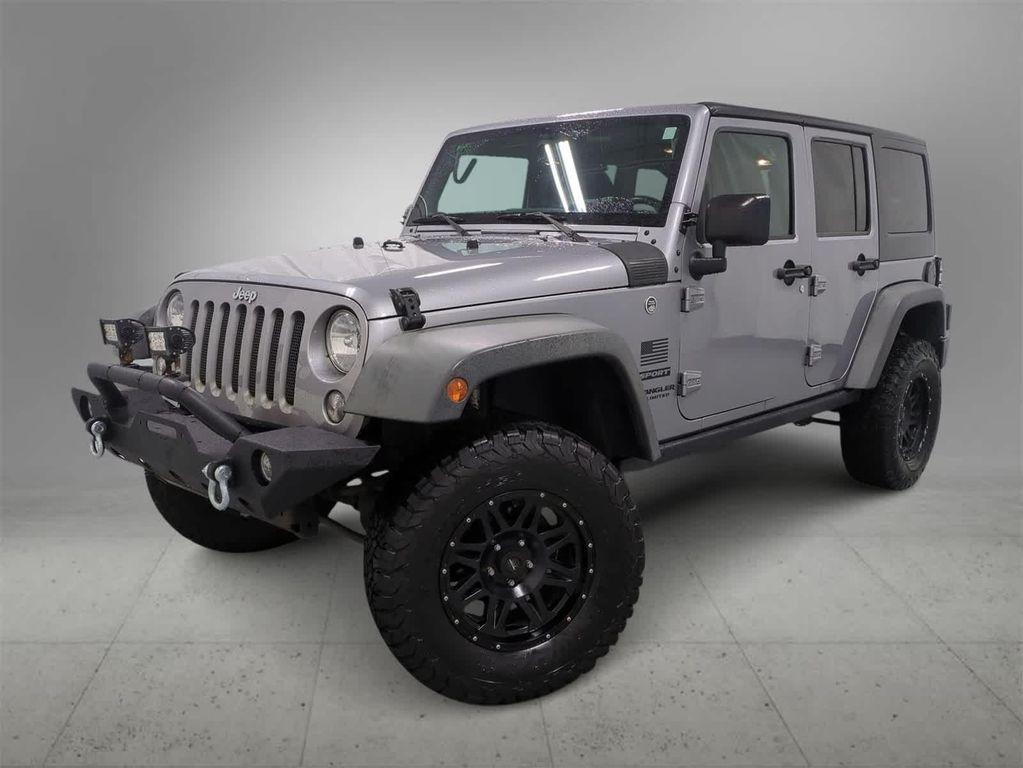 used 2016 Jeep Wrangler Unlimited car, priced at $18,816