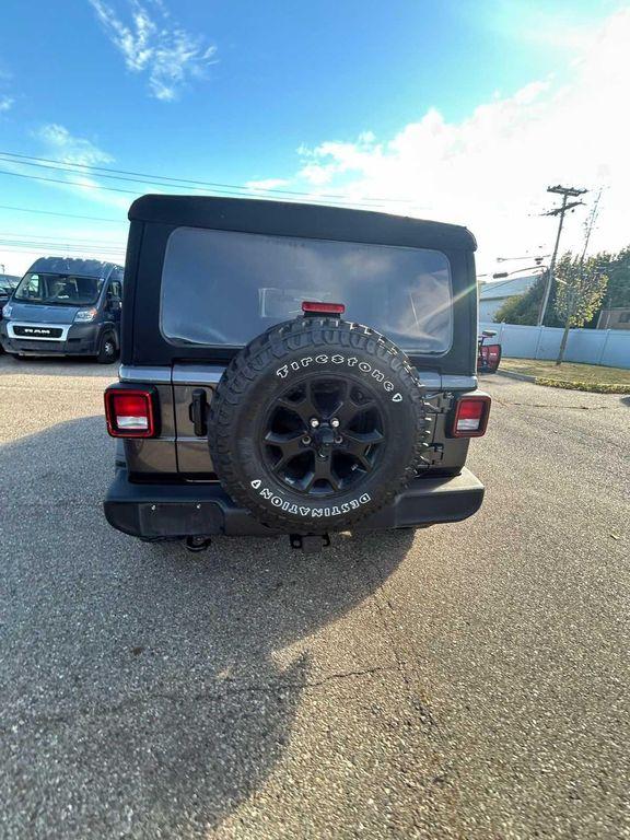 used 2021 Jeep Wrangler car, priced at $29,661