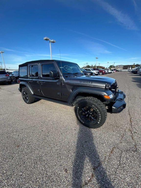 used 2021 Jeep Wrangler car, priced at $29,661