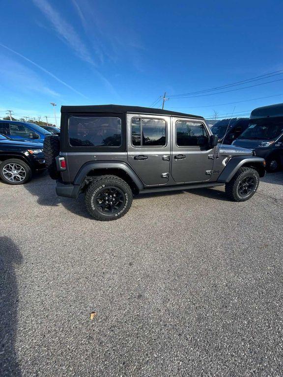 used 2021 Jeep Wrangler car, priced at $29,661