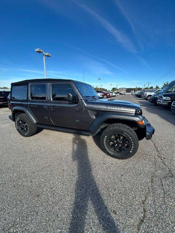 used 2021 Jeep Wrangler car, priced at $29,661