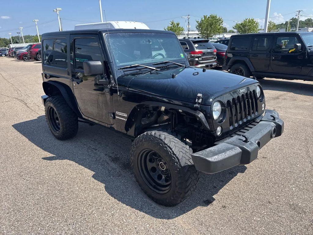 used 2014 Jeep Wrangler car, priced at $13,220