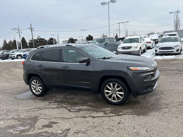 used 2015 Jeep Cherokee car, priced at $8,596