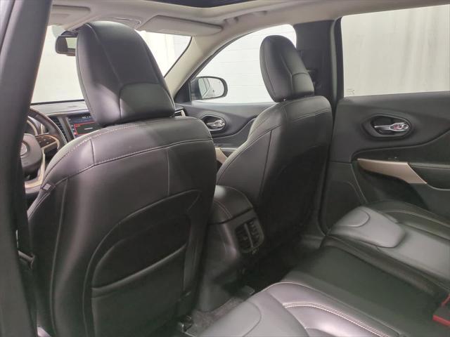 used 2018 Jeep Cherokee car, priced at $14,739