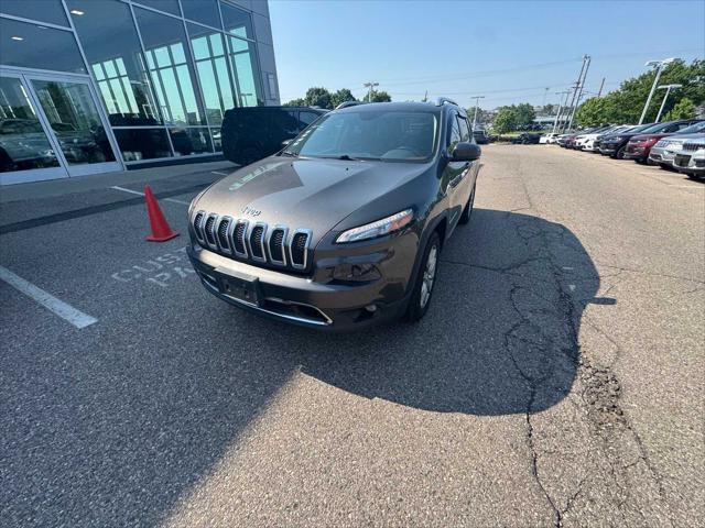 used 2018 Jeep Cherokee car, priced at $14,739