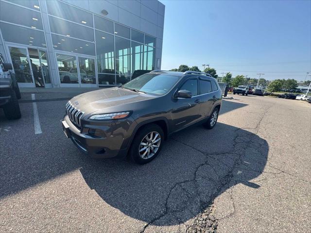 used 2018 Jeep Cherokee car, priced at $14,739