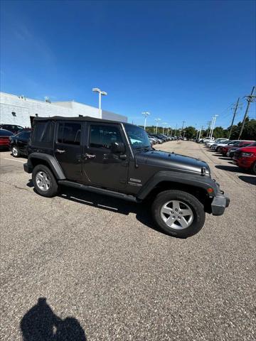used 2018 Jeep Wrangler JK Unlimited car, priced at $20,810