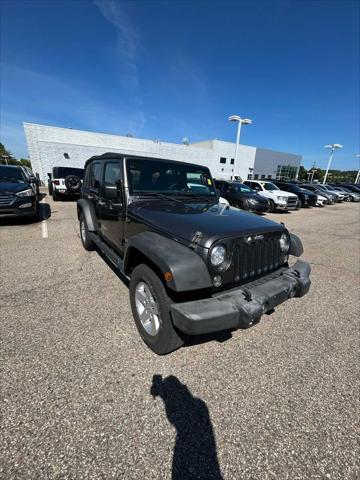 used 2018 Jeep Wrangler JK Unlimited car, priced at $20,810
