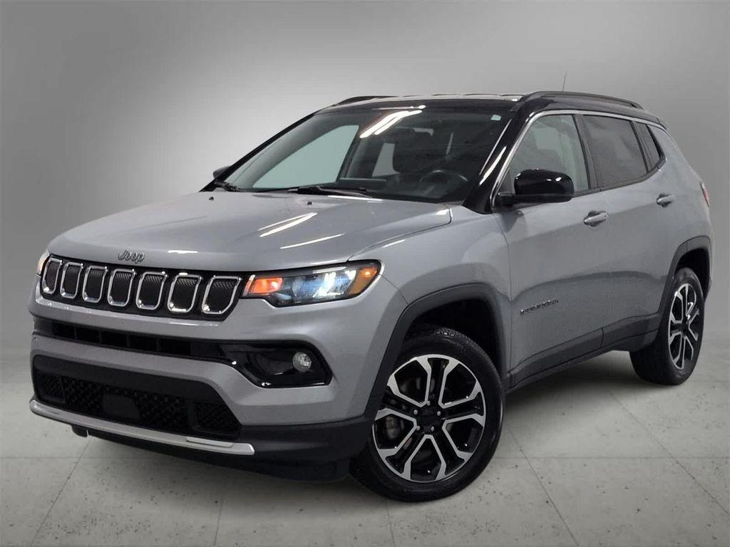 used 2022 Jeep Compass car, priced at $22,458