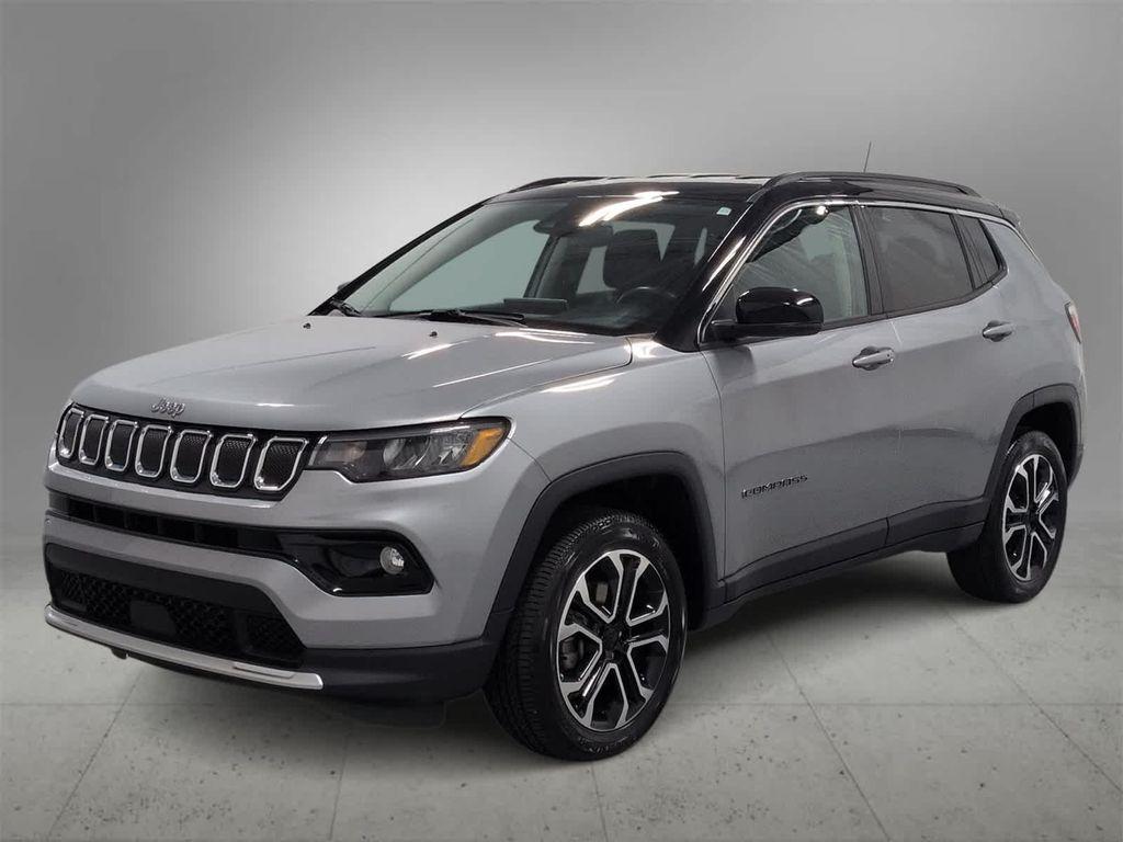 used 2022 Jeep Compass car, priced at $22,458