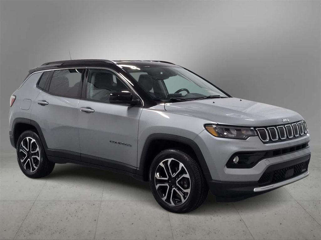 used 2022 Jeep Compass car, priced at $22,458