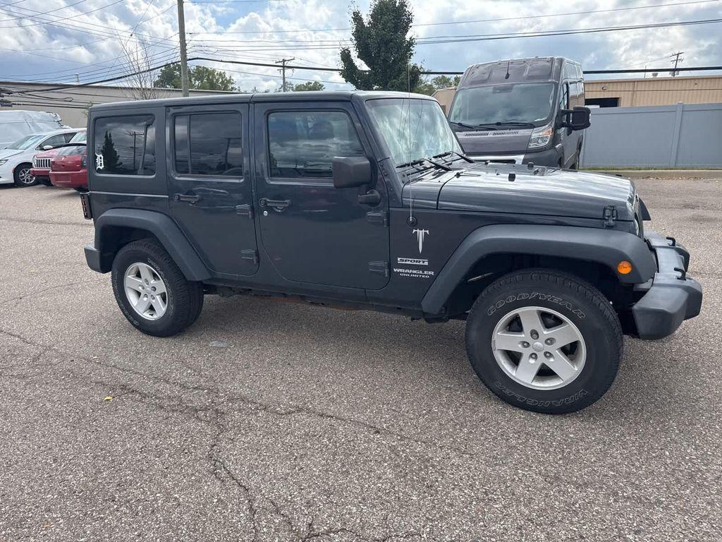 used 2017 Jeep Wrangler Unlimited car, priced at $17,681