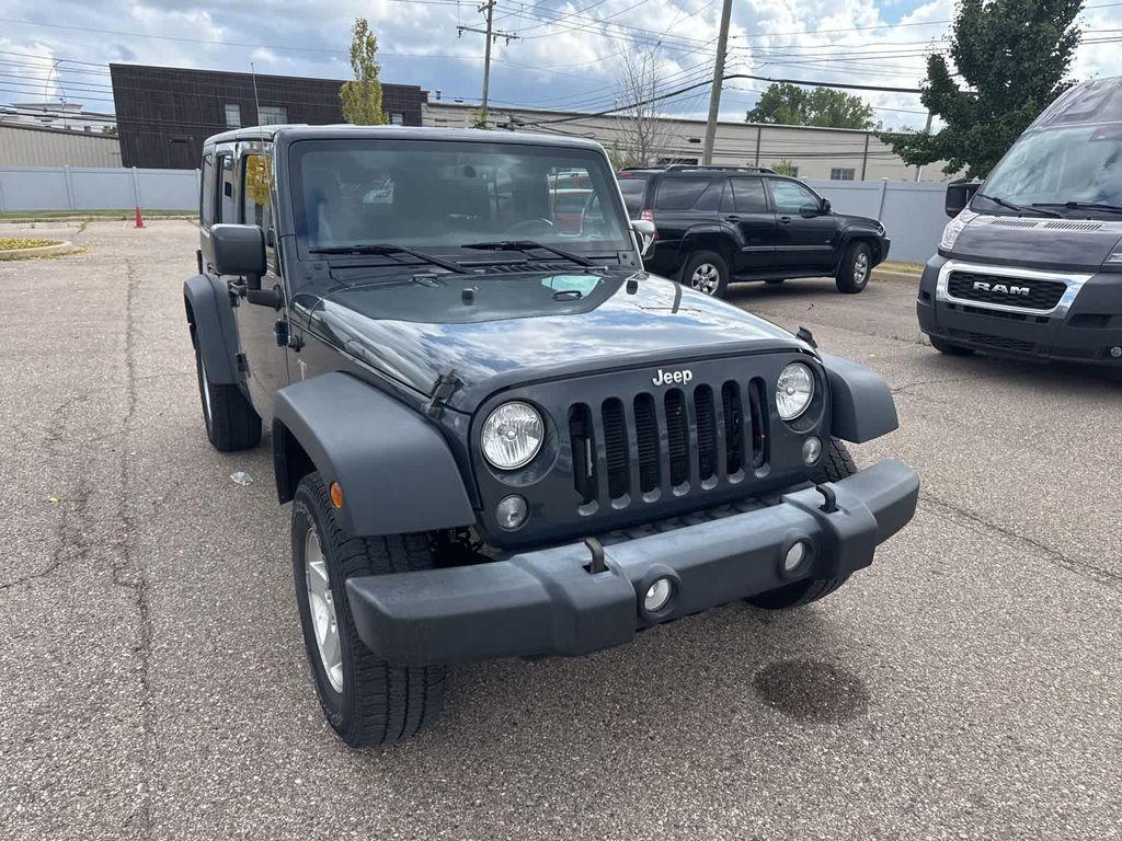 used 2017 Jeep Wrangler Unlimited car, priced at $17,681