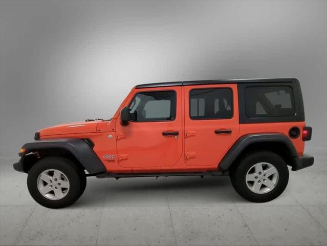 used 2018 Jeep Wrangler Unlimited car, priced at $20,599