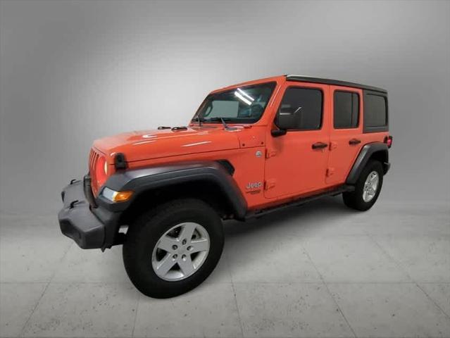 used 2018 Jeep Wrangler Unlimited car, priced at $20,599