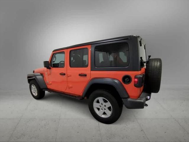 used 2018 Jeep Wrangler Unlimited car, priced at $20,599