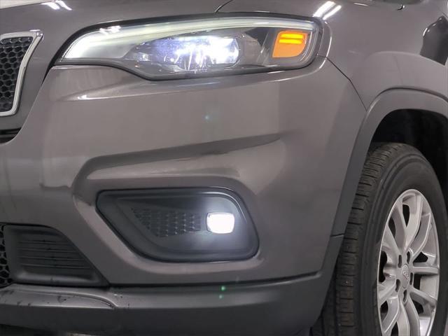 used 2021 Jeep Cherokee car, priced at $21,452