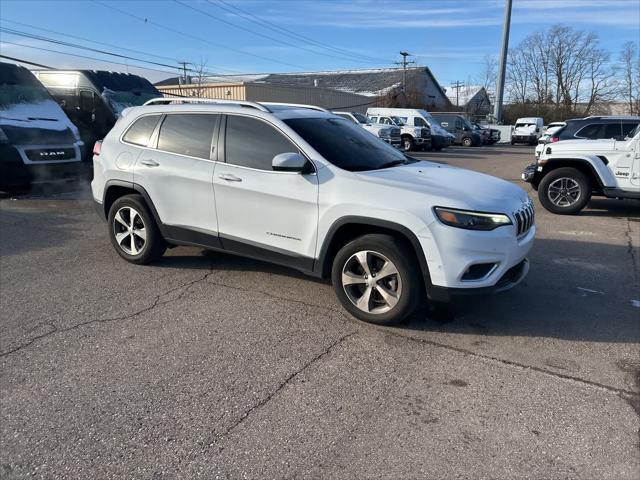 used 2021 Jeep Cherokee car, priced at $19,456