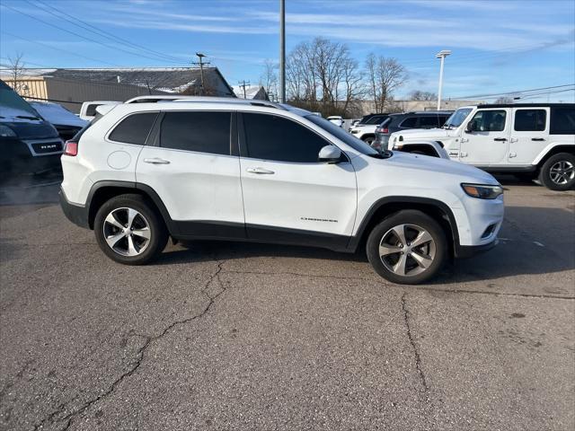 used 2021 Jeep Cherokee car, priced at $19,456