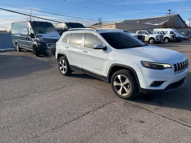 used 2021 Jeep Cherokee car, priced at $19,456