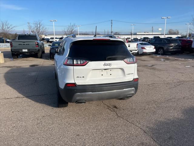 used 2021 Jeep Cherokee car, priced at $19,456