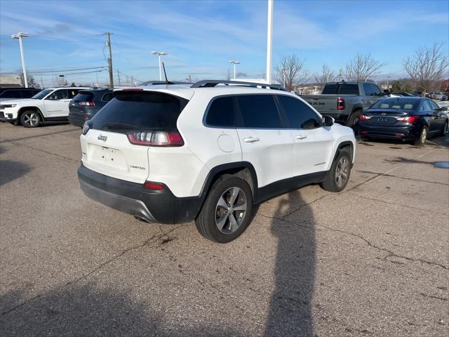 used 2021 Jeep Cherokee car, priced at $19,456