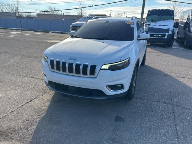 used 2021 Jeep Cherokee car, priced at $19,456